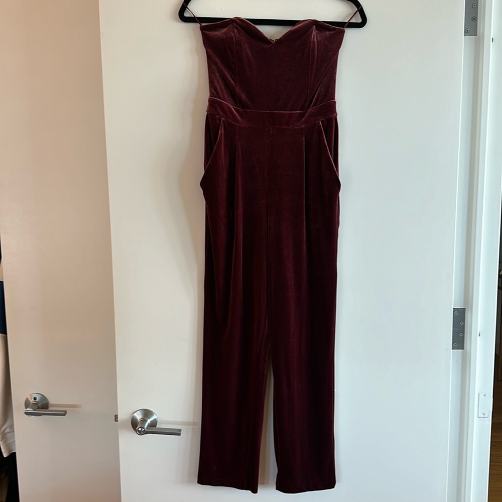 Velour Jumpsuit